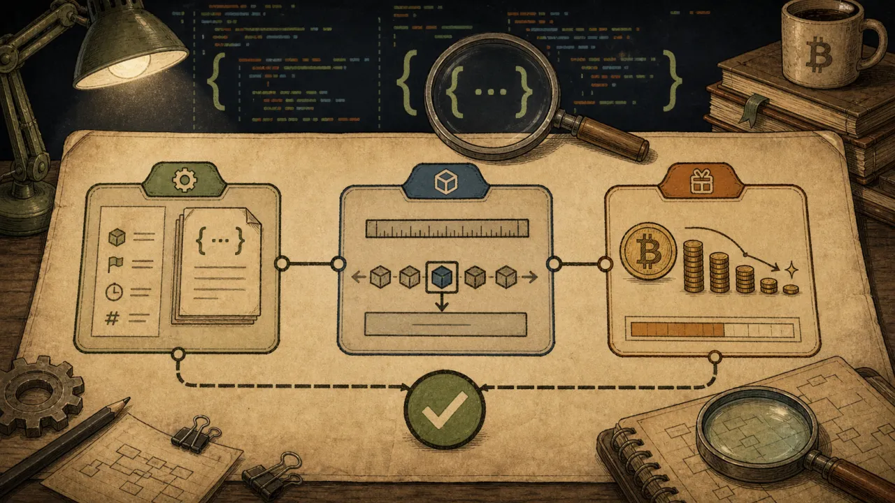 从 Bitcoin Core 参数、区块高度到补贴结果的源码核验流程