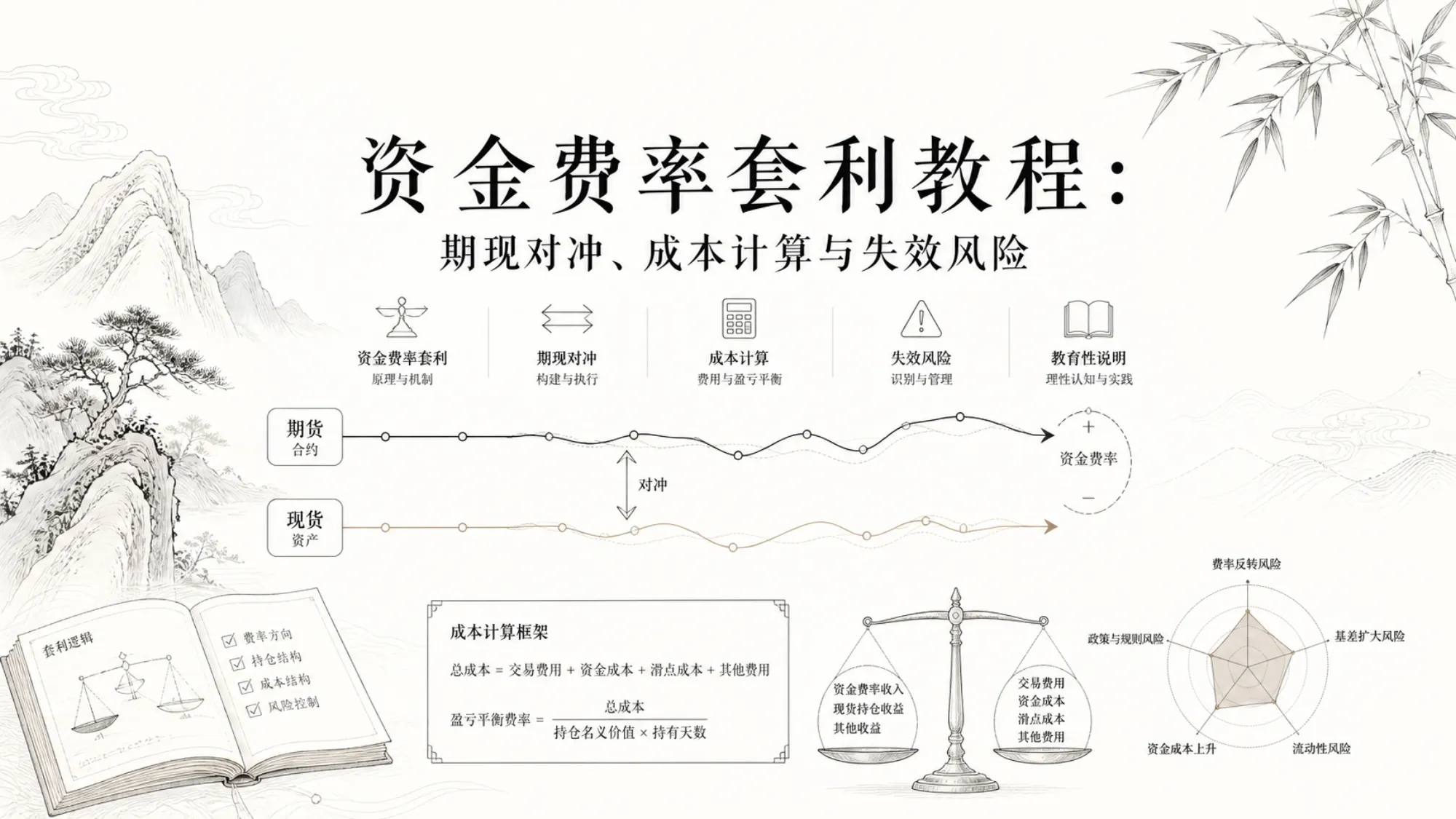 资金费率套利的期现对冲、成本与风险检查
