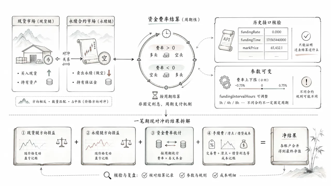 资金费率套利真正赚的是什么的流程与风险要点示意