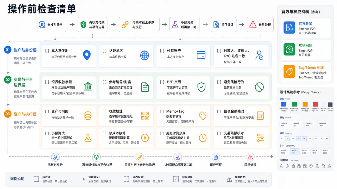 操作前检查清单的流程与风险要点示意
