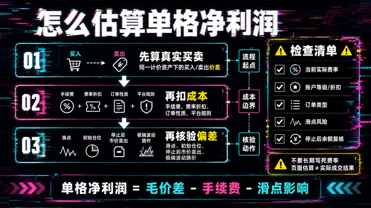 怎么估算单格净利润的流程与风险要点示意
