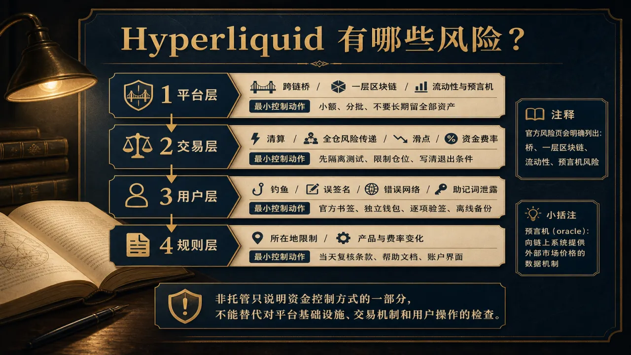 Hyperliquid 有哪些风险的流程与风险要点示意